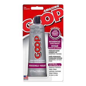 Goop Household High Strength Adhesive and Sealant White 3.7fl oz. Goop Household High Strength Adhesive and Sealant White 3.7fl oz.
